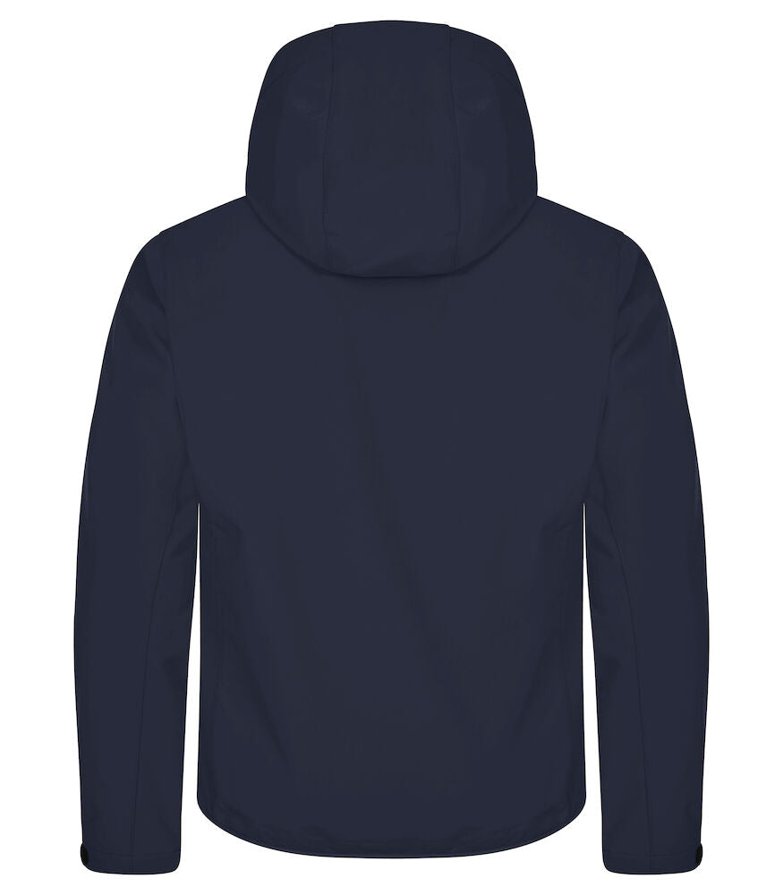 Classic Softshell Hoody XS t/m 5XL - Kleur: Zwart, Grijs, Dark Navy, Kobalt, Rood - Heren