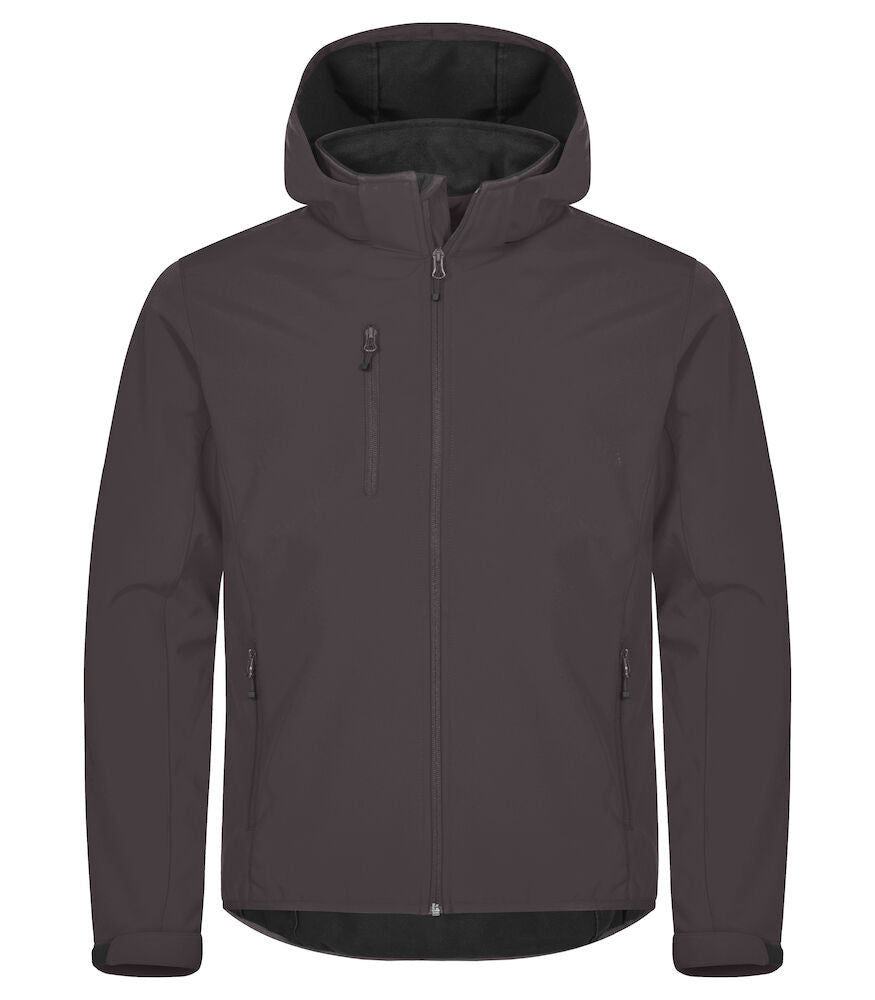 Classic Softshell Hoody XS t/m 5XL - Kleur: Zwart, Grijs, Dark Navy, Kobalt, Rood - Heren