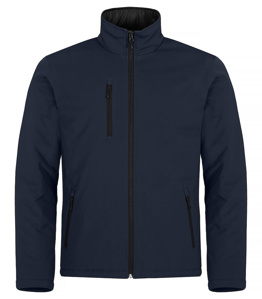 Padded Softshell Jacket XS t/m 4XL - Kleur: Zwart, Grijs, Mistgroen, Dark Navy, Kobalt, Rood - Heren