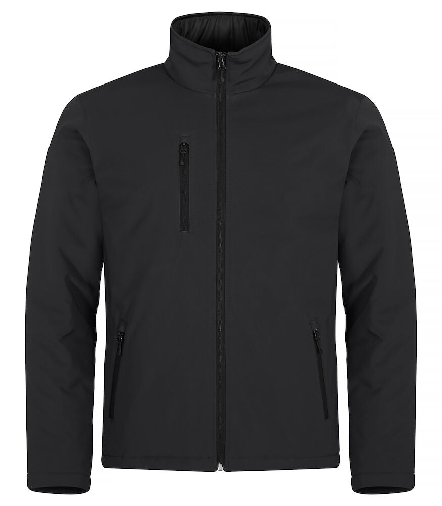 Padded Softshell Jacket XS t/m 4XL - Kleur: Zwart, Grijs, Mistgroen, Dark Navy, Kobalt, Rood - Heren