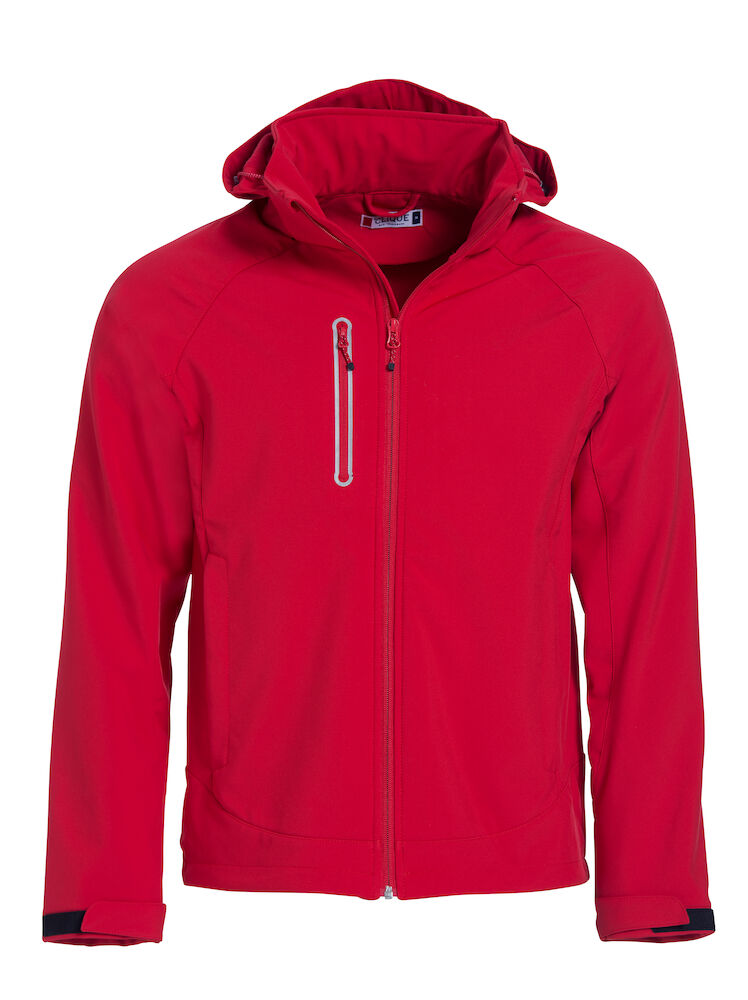 Milford Jacket Premium Softshell XS t/m 4XL - Kleur: Zwart, Grijs, Navy Blue, Kobalt, Rood Wit - Heren