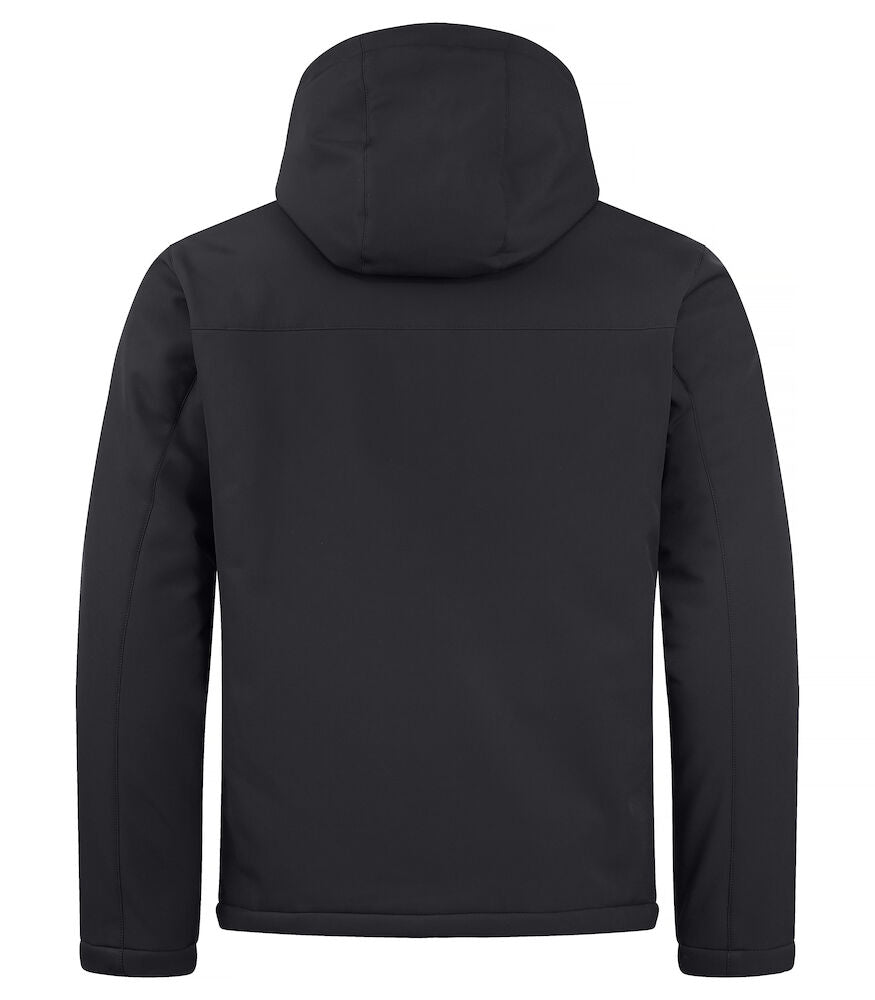 Padded Hoody Softshell XS t/m 4XL - Kleur: Zwart, Grijs, Mistgroen, Dark Navy, Kobalt, Rood - Heren