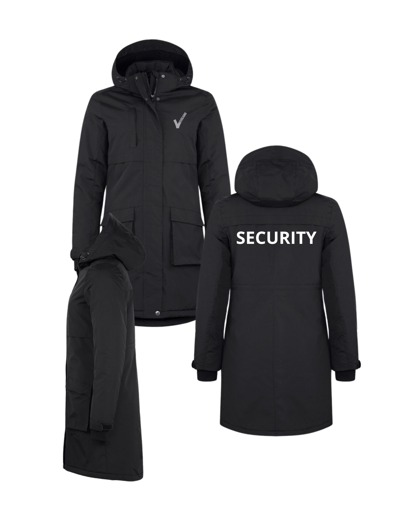 Clique Lindy Dames Winterparka Zwart XS t/m XXL