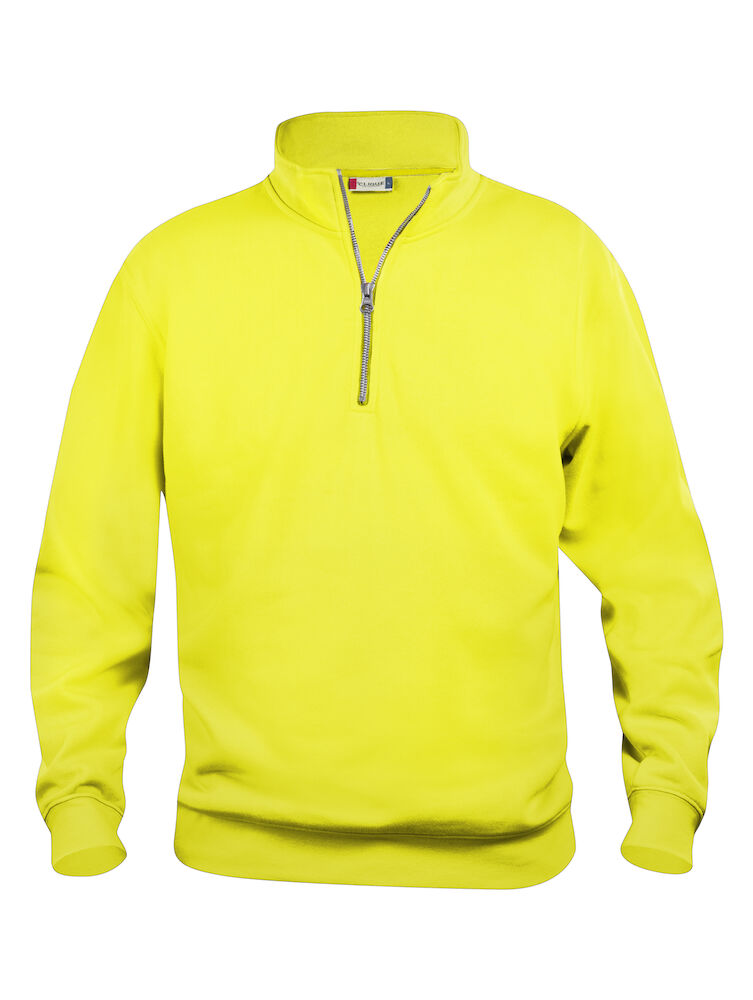 Basic Half Zip XS t/m 5XL - Alle kleuren - Heren/Dames