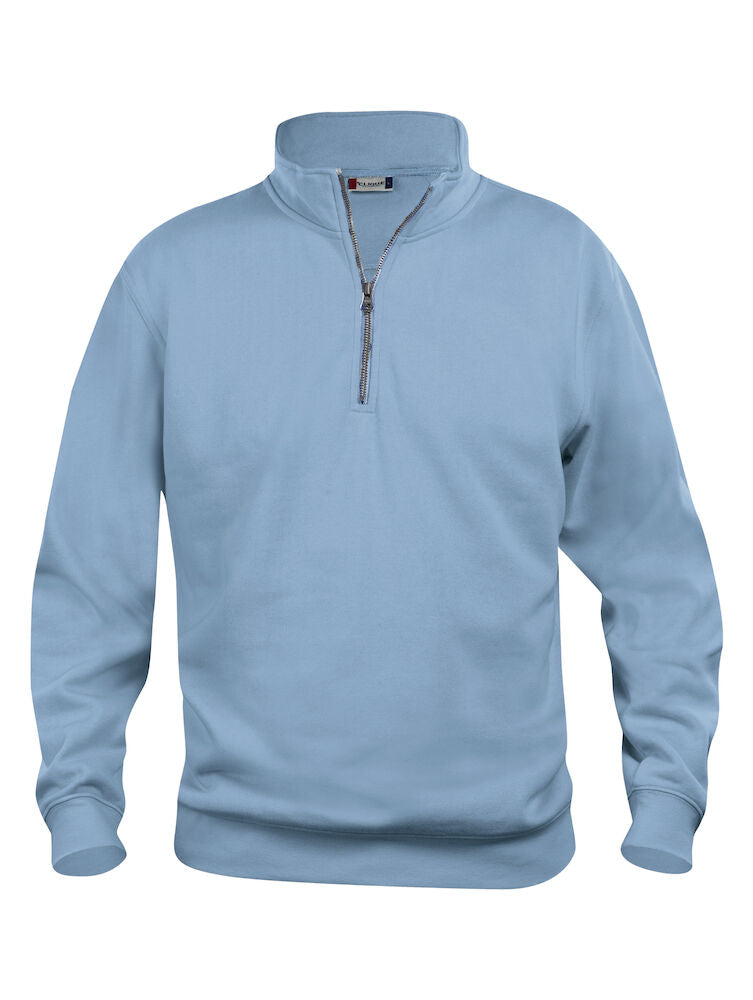 Basic Half Zip XS t/m 5XL - Alle kleuren - Heren/Dames