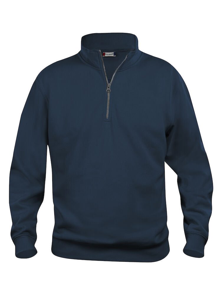 Basic Half Zip XS t/m 5XL - Alle kleuren - Heren/Dames