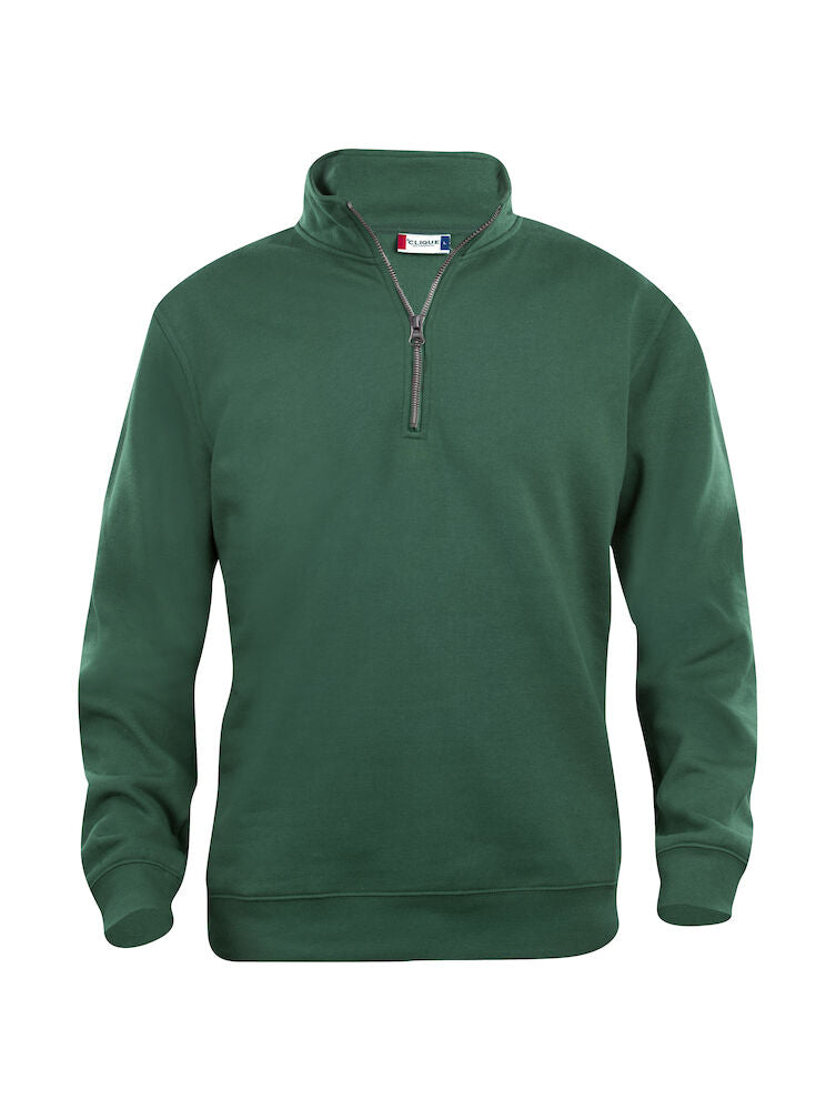 Basic Half Zip XS t/m 5XL - Alle kleuren - Heren/Dames