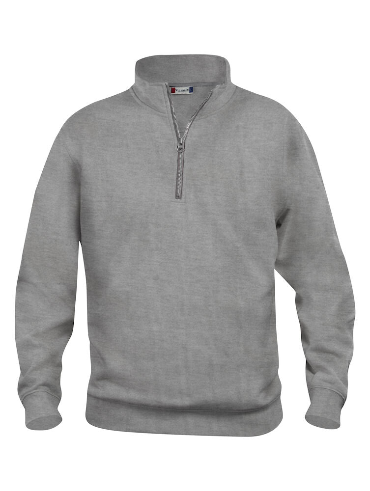 Basic Half Zip XS t/m 5XL - Alle kleuren - Heren/Dames