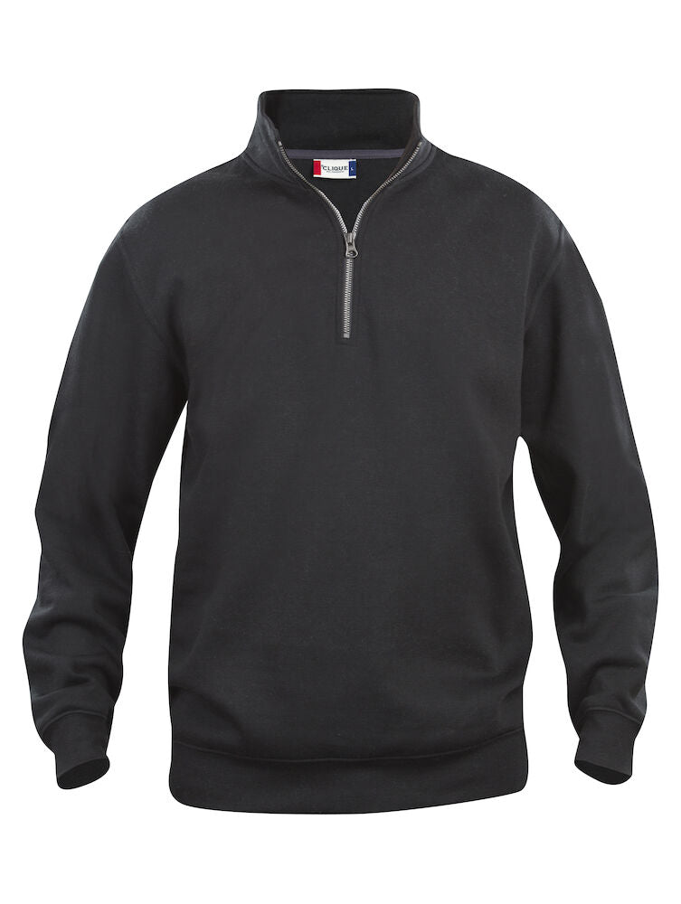 Basic Half Zip XS t/m 5XL - Alle kleuren - Heren/Dames