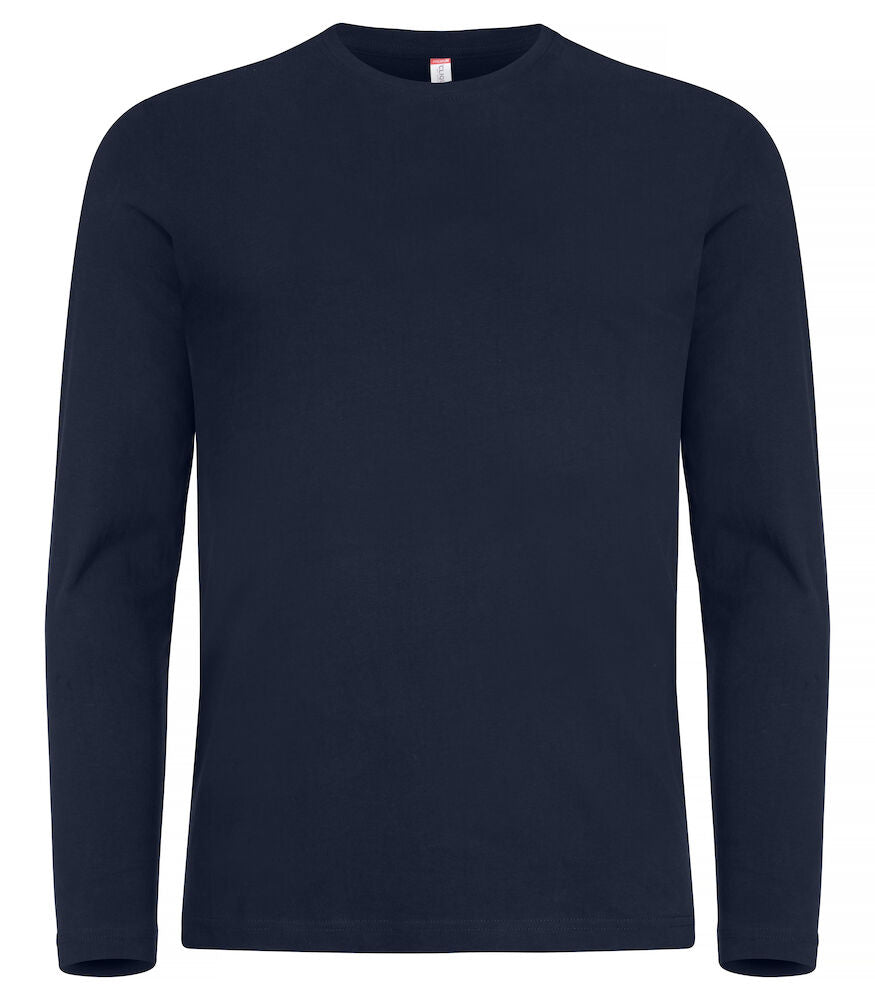 Premium Fashion-T L/S XS t/m 4XL - Kleur: Zwart, Dark Navy, Grijs, Wit - Heren/Dames