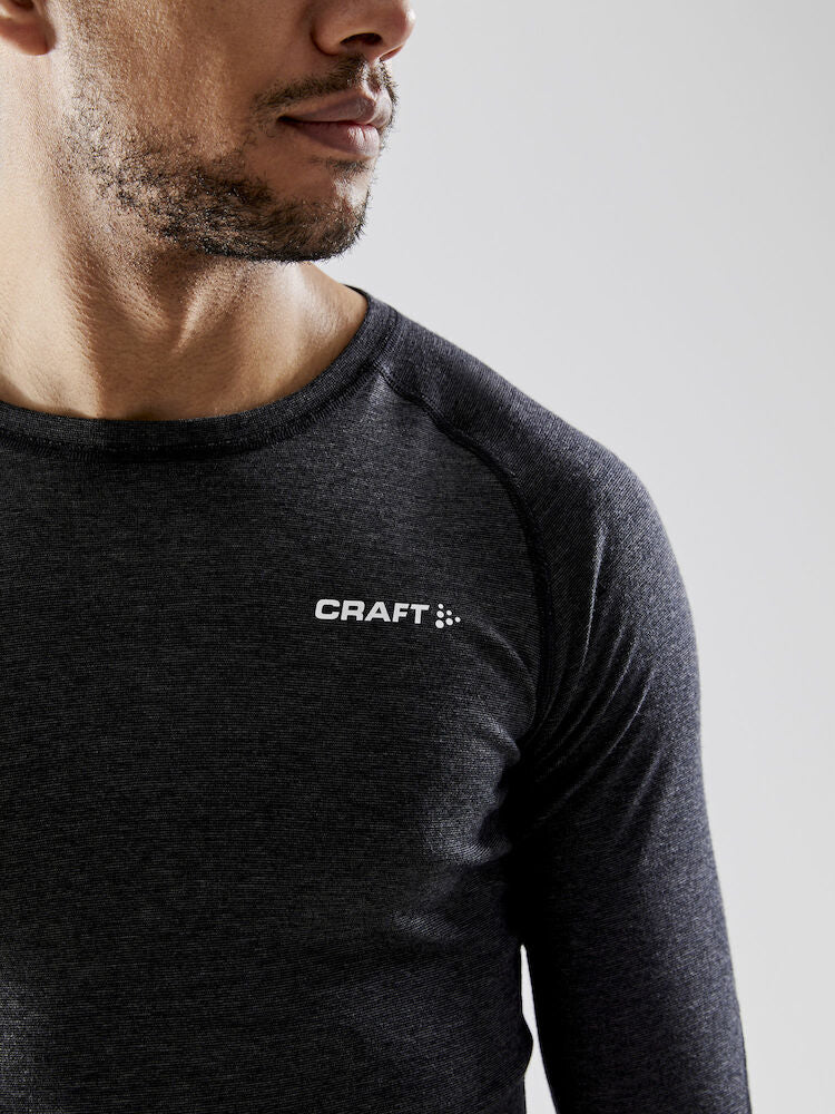CORE Wool Merino Set XS t/m 2XL - Kleur: Zwart - Heren