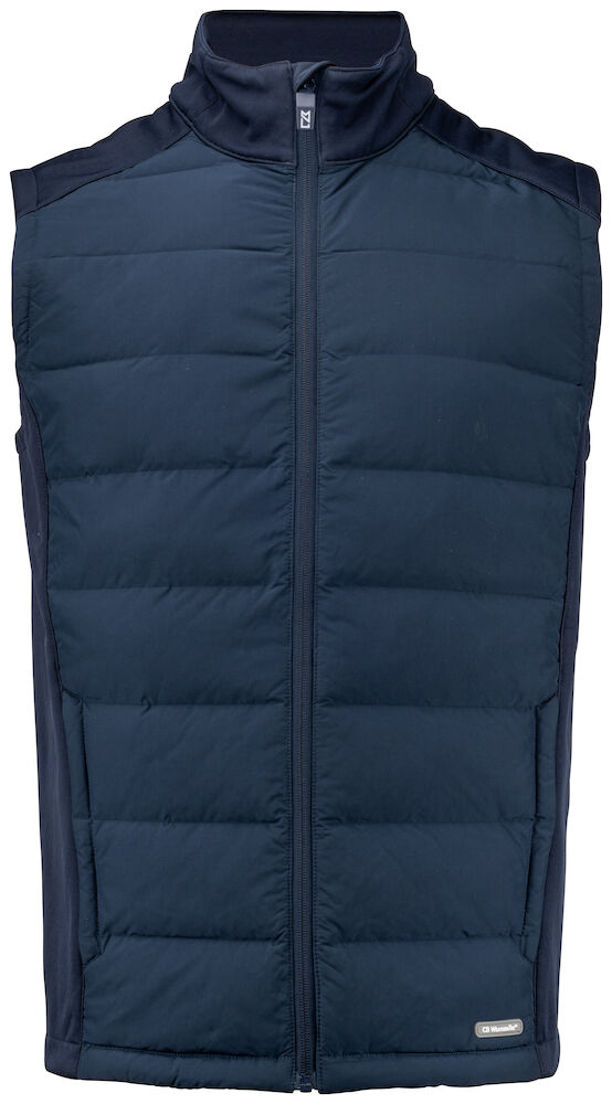 Oak Harbor Vest/Bodywarmer, Zwart, Zilver, Navy blue- Heren