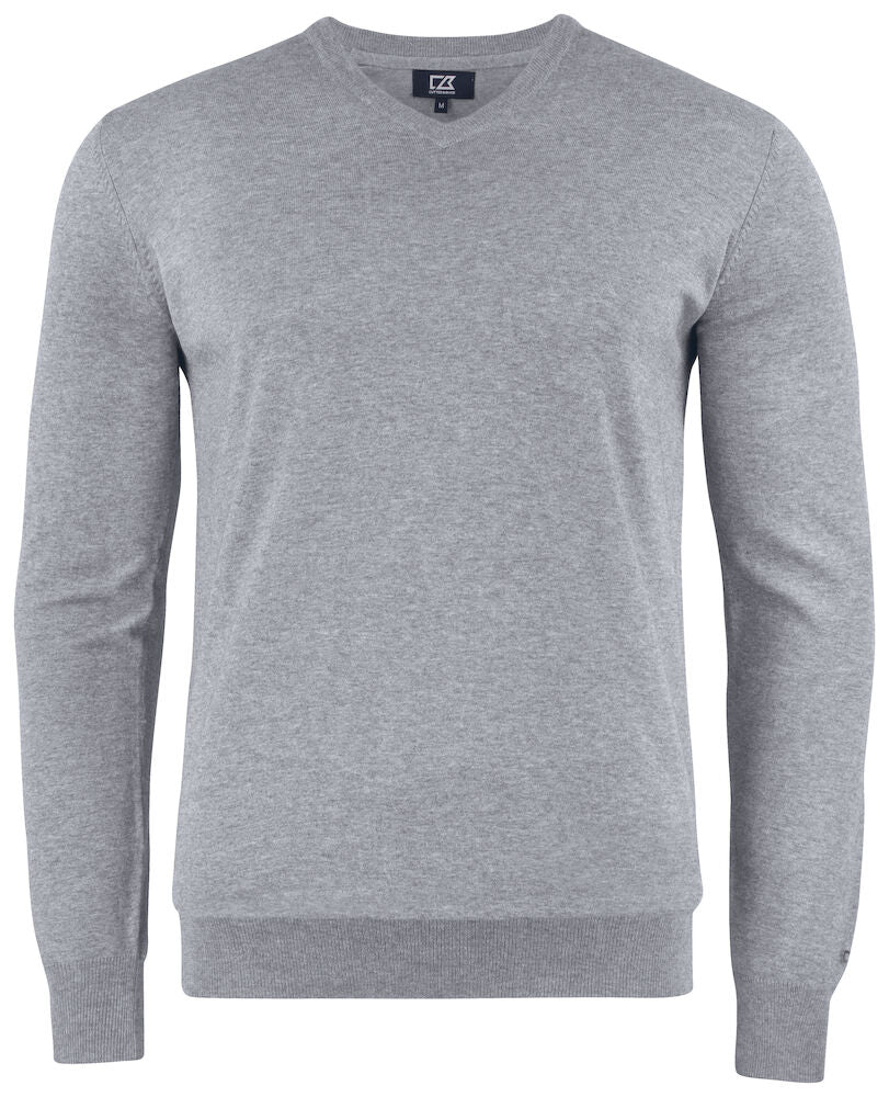 Oakville V-neck, Zwart, Antraciet, Grijs, Nougat, Navy blue, Blauw- Heren
