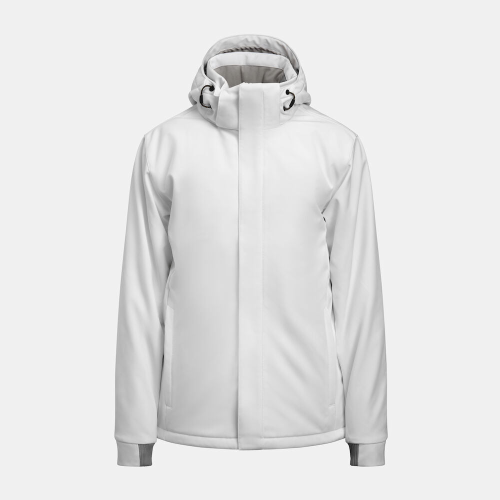 Winter Jacket Softshell, Zwart, Donkergrijs, Navy blue, Wit- Heren