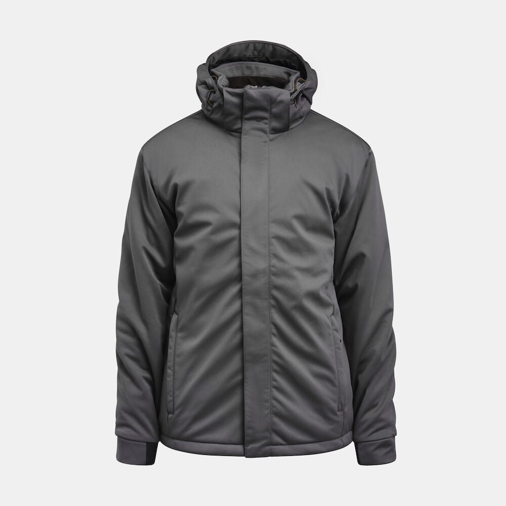 Winter Jacket Softshell, Zwart, Donkergrijs, Navy blue, Wit- Heren