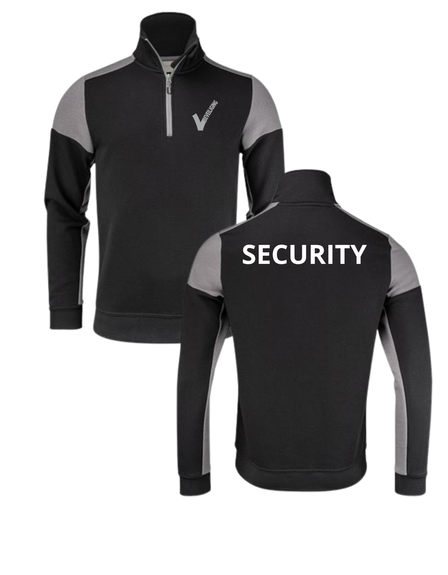 Printer Prime Sweater Halfzip Heren en Dames model