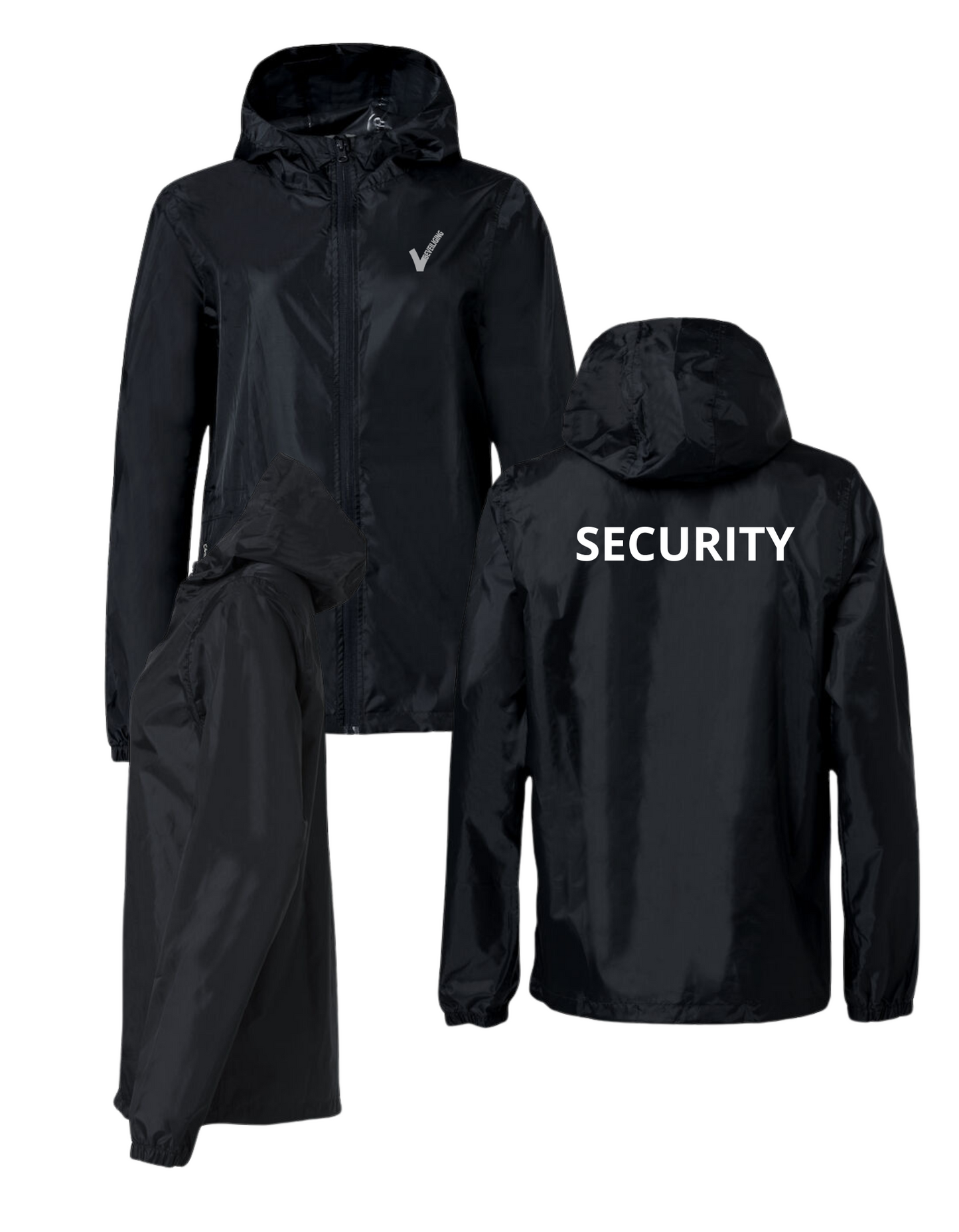 Basic Rain Jacket Lange mouwen Heren/Dames