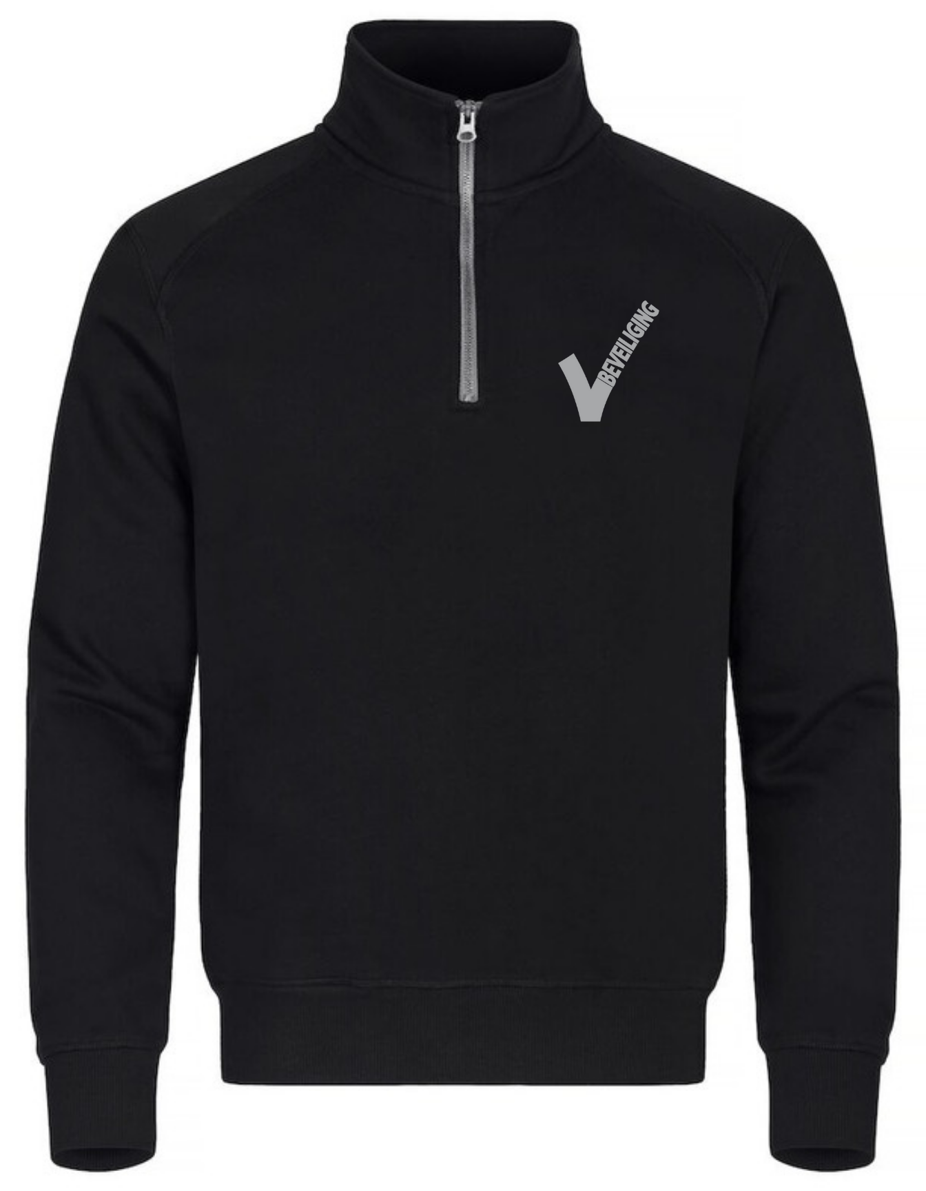Classic Half Zip XS t/m 5XL - Kleur: Zwart, Grijs, Dark Navy, Wit - Unisex