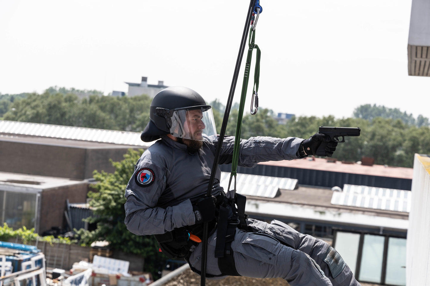 Busch Protective AMR-1E Riot (impact) helmet