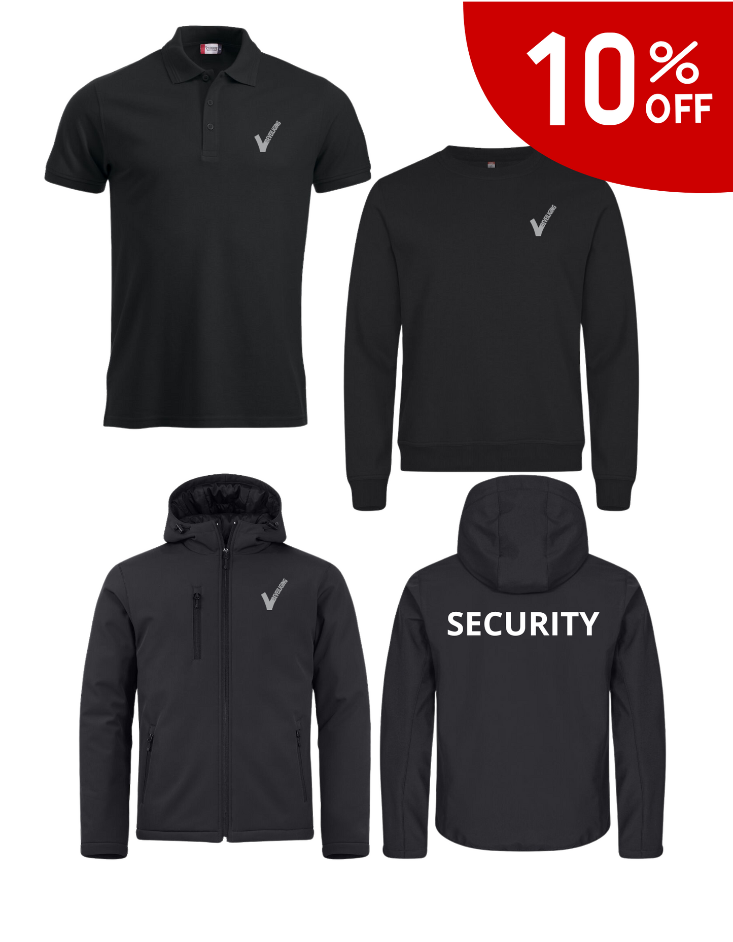 Polo Sweater Softshell - Voordelig kleding pakket Herfst/Winter - Heren/Dames