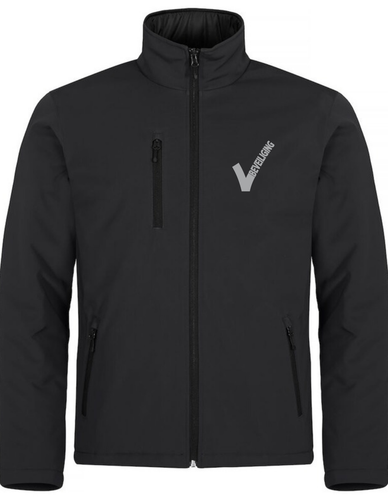 Padded Softshell Jacket XS t/m 4XL - Kleur: Zwart, Grijs, Mistgroen, Dark Navy, Kobalt, Rood - Heren