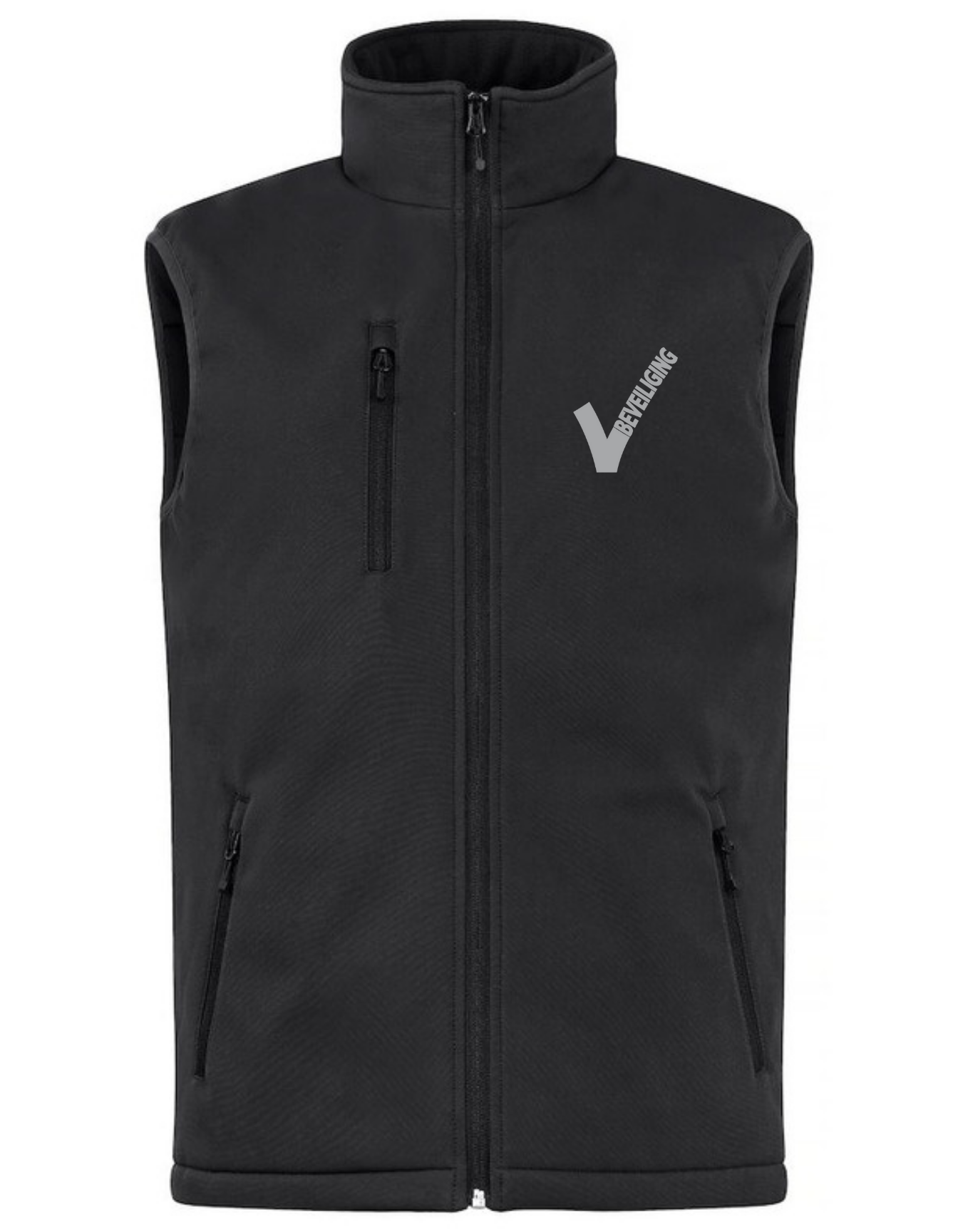 Padded Softshell Vest Bodywarmer XS t/m 4XL - Kleur: Zwart, Grijs, Groen, Dark Navy, Kobalt, Rood - Heren