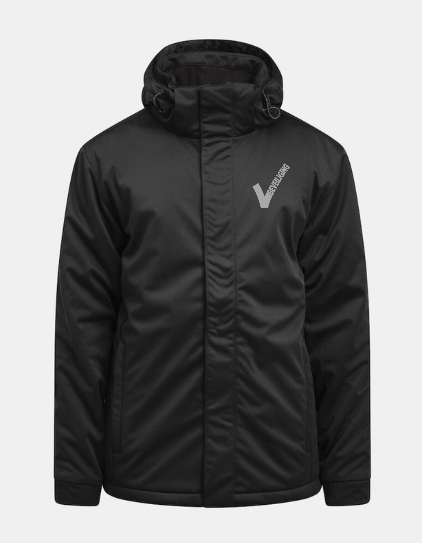 Winter Jacket Softshell, Zwart, Donkergrijs, Navy blue, Wit- Heren