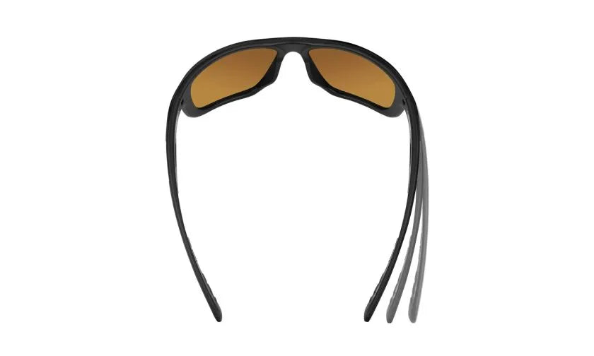 WX ASPECT, Polarized Platinum Flash Lenses, Matte Demi Brown Frame