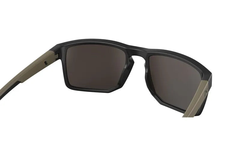 WX FOUNDER, CAPTIVATE™ Tungsten Mirror Lenses, Matte Black/Tan Frame