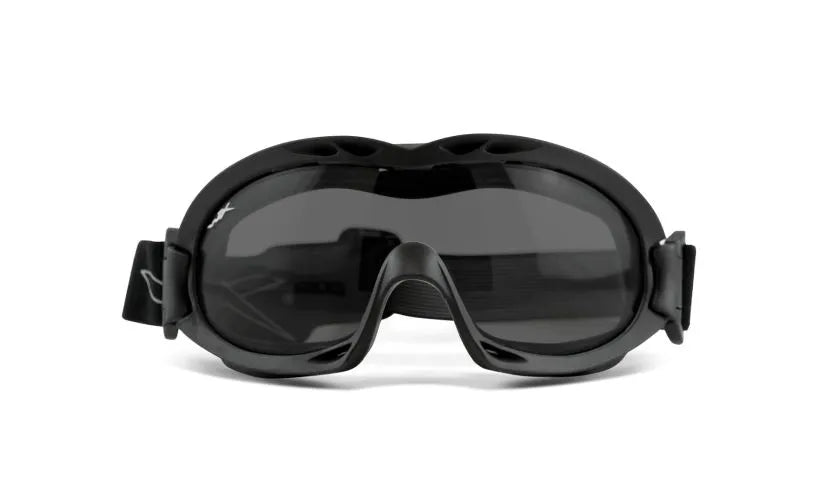 NERVE, Grey/Clear Lenses, Matte Black Frame