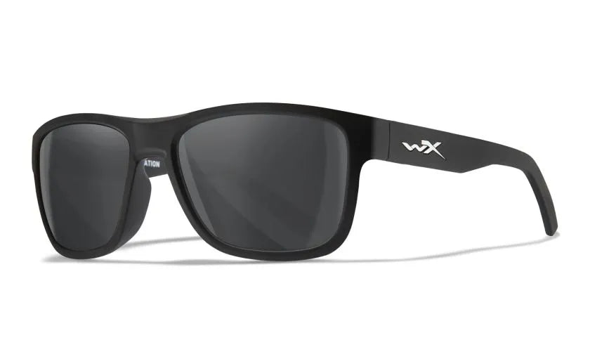 WX OVATION, Grey Lenses, Matte Black Frame
