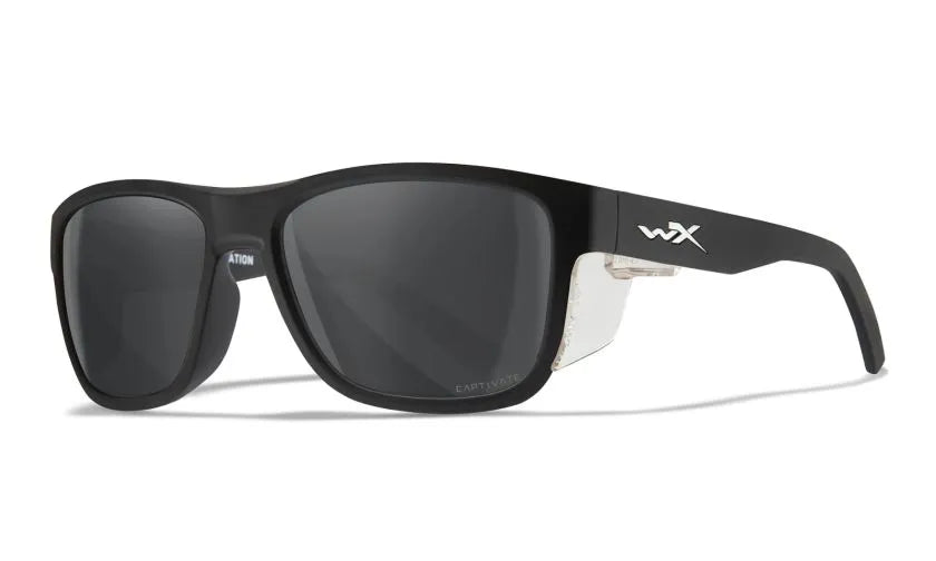 WX OVATION, Grey Lenses, Matte Black Frame