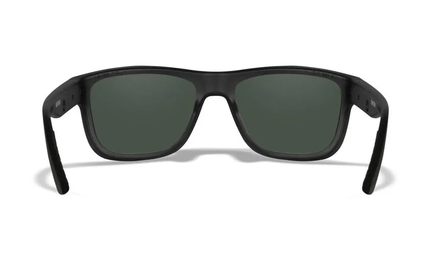 WX OVATION, CAPTIVATE™ Polarized Rose Gold Lenses, Matte Black Frame