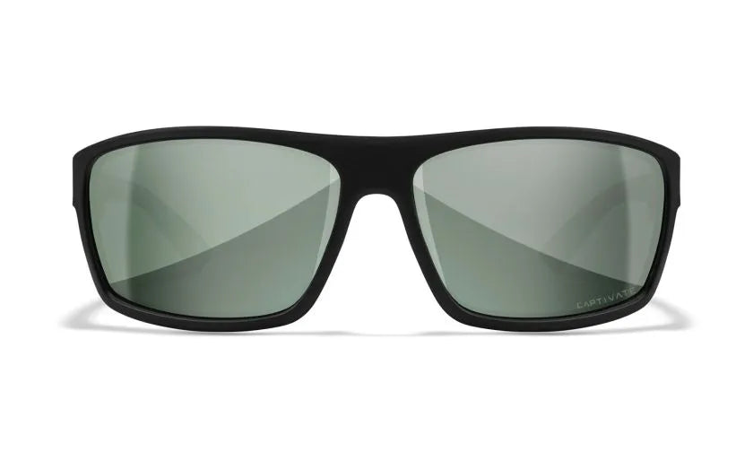 WX PEAK, Silver Flash Lenses, Matte Black Frame