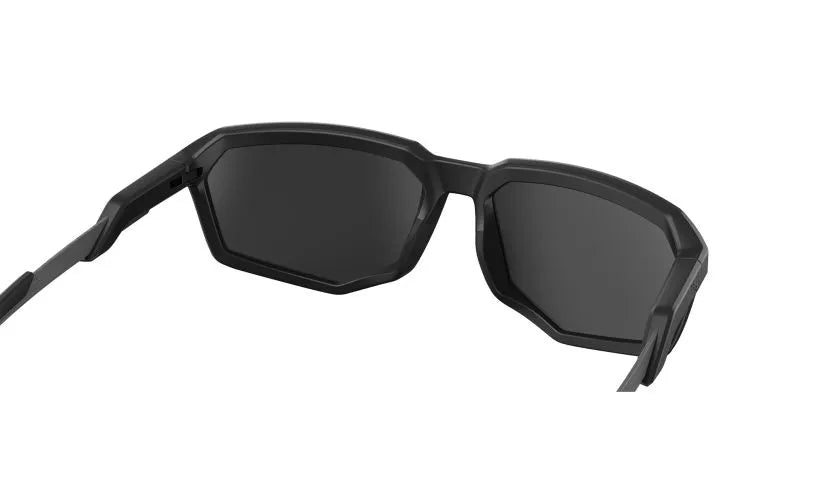 WX RECON, CAPTIVATE™ Polarized Black Mirror Lenses, Matte Black Frame