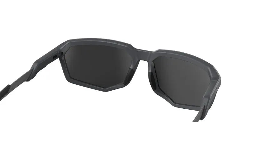 WX RECON, CAPTIVATE™ Polarized Black Mirror Lenses, Matte Grey Frame