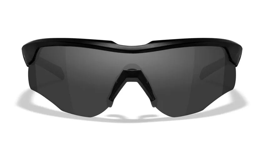 WX ROGUE COMM, Grey/Clear/Light Rust Lenses, Matte Black Frame