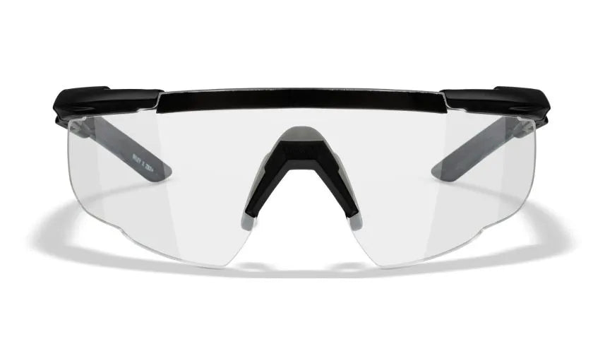 SABER ADVANCED, Clear Lenses, Matte Black Frame