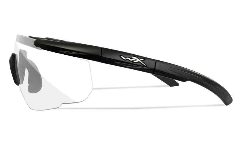 SABER ADVANCED, Clear Lenses, Matte Black Frame