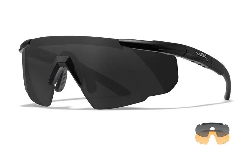 SABER ADVANCED, Grey/Light Rust Lenses, Matte Black Frame