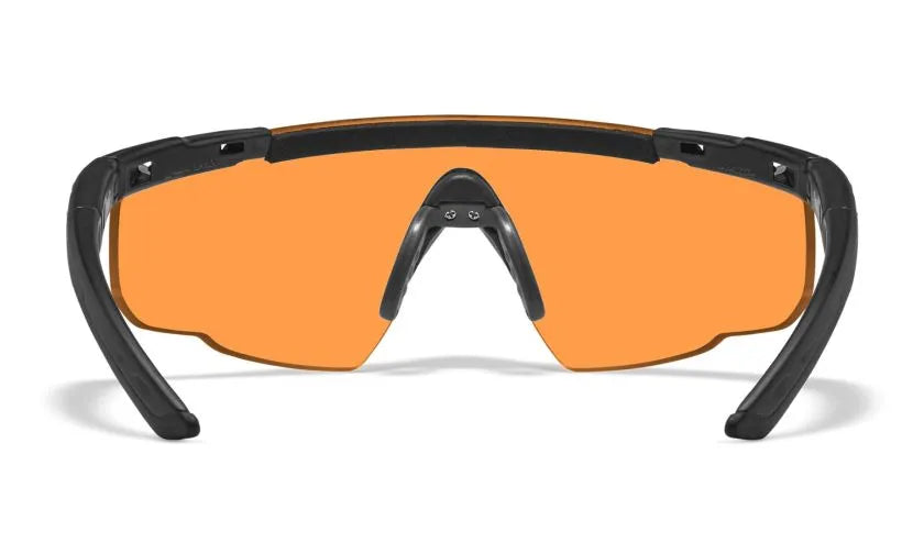SABER ADVANCED, Grey/Clear/Light Rust Lenses, Matte Black Frame