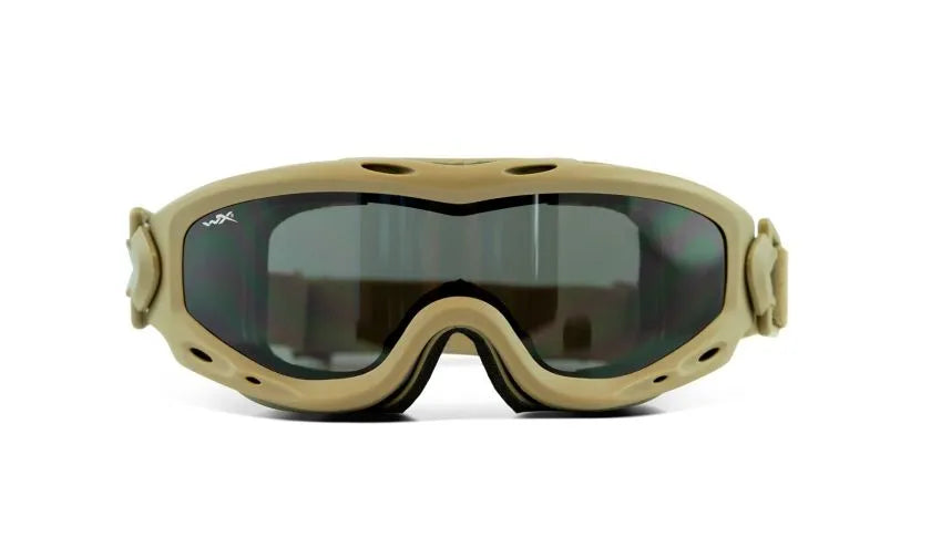 SPEAR, Grey/Clear/Light Rust Lenses, Matte Tan Frame