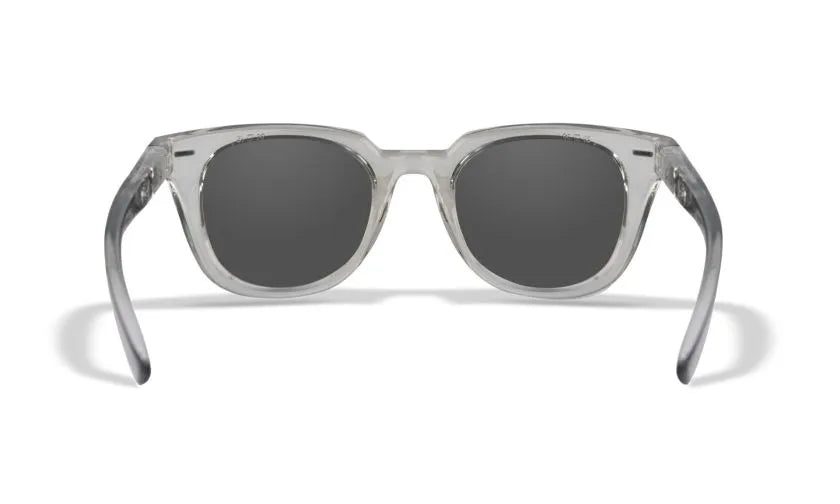 WX ULTRA, CAPTIVATE™ Polarized Grey Lenses, Gloss Crystal Light Grey Frame