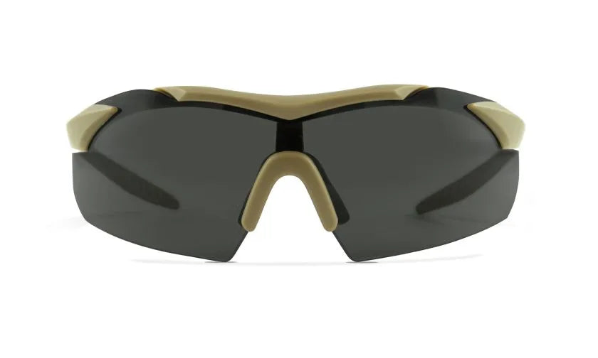 WX VAPOR 2.5, Grey/Clear Lenses, Matte Tan Frame