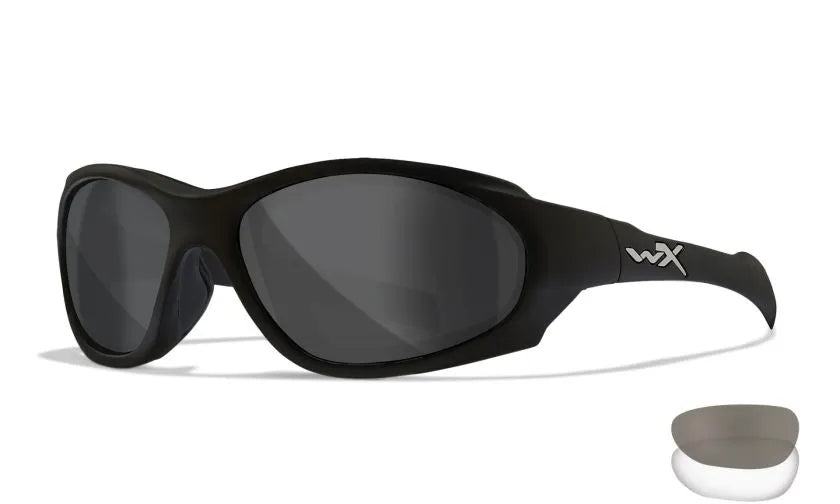 XL-1 ADVANCED COMM 2.5, Grey/Clear Lenses, Matte Black Frame