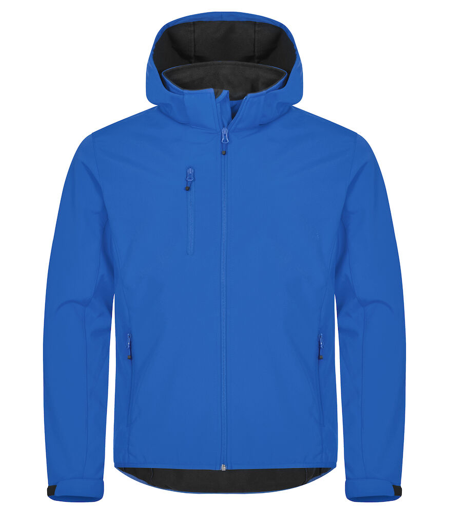 Classic Softshell Hoody XS t/m 5XL - Kleur: Zwart, Grijs, Dark Navy, Kobalt, Rood - Heren
