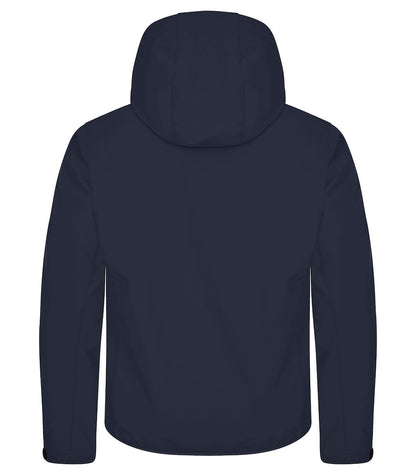 Classic Softshell Hoody XS t/m 5XL - Kleur: Zwart, Grijs, Dark Navy, Kobalt, Rood - Heren