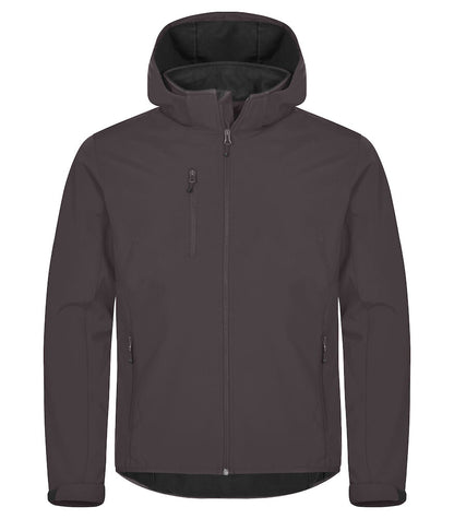 Classic Softshell Hoody XS t/m 5XL - Kleur: Zwart, Grijs, Dark Navy, Kobalt, Rood - Heren