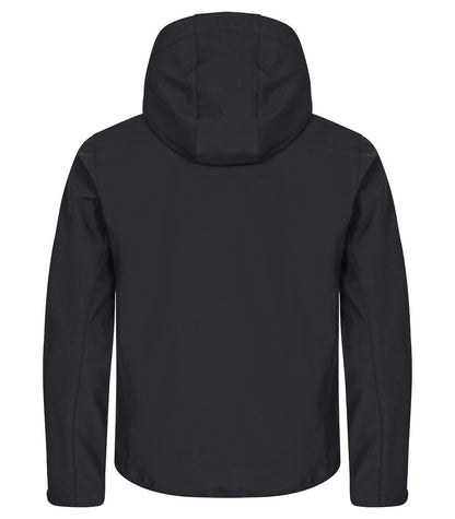Classic Softshell Hoody XS t/m 5XL - Kleur: Zwart, Grijs, Dark Navy, Kobalt, Rood - Heren