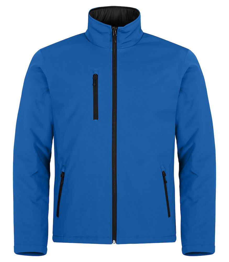 Padded Softshell Jacket XS t/m 4XL - Kleur: Zwart, Grijs, Mistgroen, Dark Navy, Kobalt, Rood - Heren